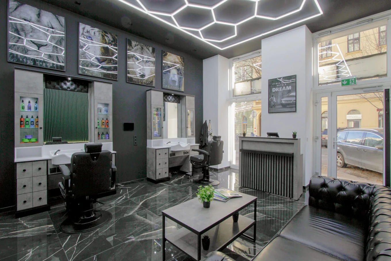El Loco Barbershop in der Rasumofskygasse 10 in Wien